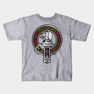 Clan Forrester Tartan Crest Kids T-Shirt